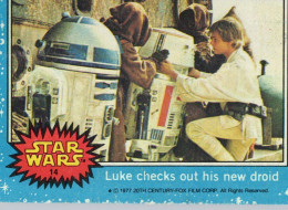 RARE / 1977 STAR WARS - Topps Original Blue Series 1 Carte # 14 - Star Wars