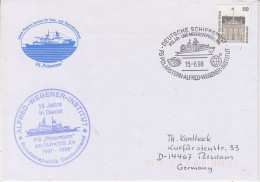 Germany FS Polarstern 15J. Im Dienst Ca Polarstern 15.6.1998 (JS161) - Polar Ships & Icebreakers