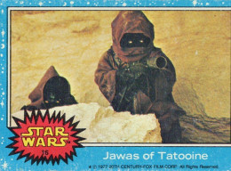 RARE / 1977 STAR WARS - Topps Original Blue Series 1 Carte # 16 - Star Wars