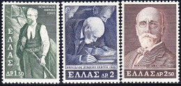 GREECE 1965 Venizelos MNH Set Vl. 946 / 948** - Ongebruikt