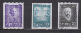 Timbres Neufs** De Suède De 1970 YT 678 à 680 MI 697 à 699 - Nuevos