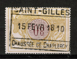 Chemins De Fer TR 39, Obliteration Centrale, SAINT GILLES CHAUSSEE DE CHARLEROY - Oblitérés