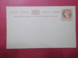 EAST INDIA - Entier Postal Neuf** Classique (B29) - Sonstige & Ohne Zuordnung