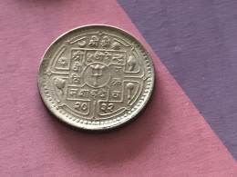 Münze Münzen Umlaufmünze Nepal 25 Paise 1975 - Népal