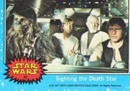 RARE / 1977 STAR WARS - Topps Original Blue Series 1 Carte # 31 - Star Wars