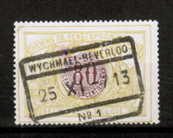 Chemins De Fer TR 39, Obliteration Centrale, WYCHMAEL BEVERLOO 1 - Used