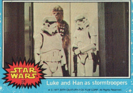 RARE / 1977 STAR WARS - Topps Original Blue Series 1 Carte # 35 - Star Wars