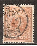 NVPH Nederland Netherlands Pays Bas Niederlande Holanda 39 CANCEL ASSEN Kleinrond ; Wilhelmina 1891 - Used Stamps