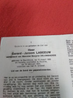 Doodsprentje Gerard Jeroom Labeeuw / Bavikhove 15/3/1906 Kuurne 18/2/1975 ( Margriet Delombaerde ) - Religion & Esotérisme