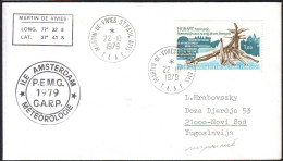 FRANCE ANTARC  T.A.A.F. -. ILE AMSTERDAM  METEOROLOGIE - 1979 - Bases Antarctiques