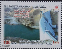 Oman 2010, Arab Water Day, MNH Single Stamp - Oman