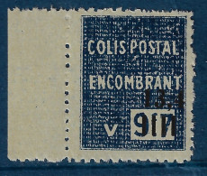 Colis Postal 148a ** Neuf Sans Charnière (scan Recto / Verso) - Pacchi Postali