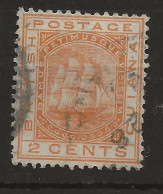 British Guiana, 1882, SG 171, Used, Wmk Crown CA - British Guiana (...-1966)