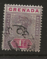 Grenada, 1895, SG  49, Used, Wmk Crown CA - Grenada (...-1974)