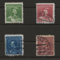 Czechoslovakia, 1932, SG 320 - 323, Complete Set, Used - Used Stamps