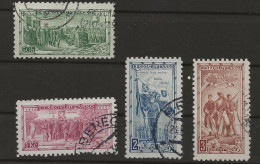 Czechoslovakia, 1934, SG 328 - 331, Complete Set, Used - Gebraucht