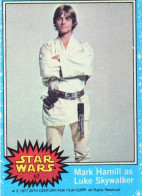 RARE / 1977 STAR WARS - Topps Original Blue Series 1 Carte # 57 - Star Wars