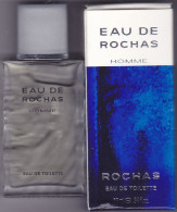 Miniature Vintage Parfum - Rochas - EDT - Eau De Rochas Homme - Pleine Avec Boite 10ml Support Different De L'autre - Miniaturen Herrendüfte (mit Verpackung)