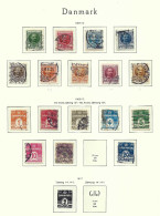 DANEMARK Ca.1907-12: Lot D' Obl. - Used Stamps