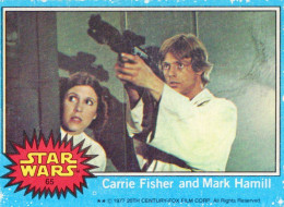 RARE / 1977 STAR WARS - Topps Original Blue Series 1 Carte # 65 - Star Wars