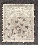 NVPH Nederland Netherlands Pays Bas Holanda 38 's Hertogenbosch Puntstempel 57 ; Wilhelmina 1891 - Used Stamps