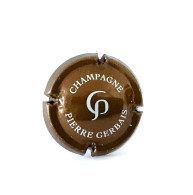 Capsules Ou Plaques De Muselet CHAMPAGNE PIERRE GERBAIS MARRON - Verzamelingen