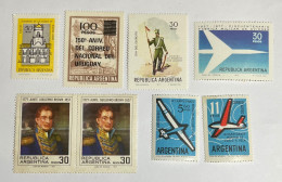 Argentina 1977 8 Stamps, MNH. - Unused Stamps