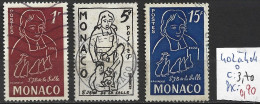 MONACO 402 à 404 Oblitérés Côte 3.70 € - Used Stamps