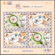 Colombia 2023 ** ”America UPAEP: Philately And The Postage Stamp”. Filatelia Y El Sello Postal. - Colombia