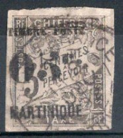 Martinique Timbre-poste N°19 Oblitéré TB Cote : 22€00 - Used Stamps