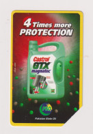 PAKISTAN - Castrol GTX Urmet Phonecard - Pakistan