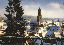 72497920 Biberach Riss Altstadtdaecher Im Winter Biberach - Biberach