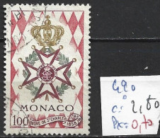 MONACO 490 Oblitéré Côte 2.80 € - Usati