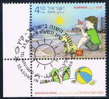 Israël - Saisons En Israël : L'été 2424 (année 2016) Oblit. - Usati (con Tab)