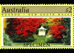 AUSTRALIA - 1993  $  2  NOOROO  SPECIMEN  OVERPRINTED  MINT NH - Plaatfouten En Curiosa