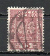 Poland, 1933, State Coat Of Arms, 15g, USED - Used Stamps