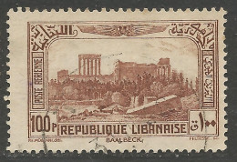 GRAND LIBAN PA N° 74 OBL / Used - Poste Aérienne