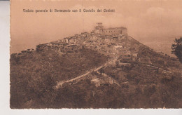 SERMONETA  LATINA VEDUTA GENERALE CON CASTELLO DEI CAETANI NO VG  EDIZ. VASARI - Latina