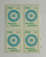 Argentina 1978/82 Escarapela $ 1700, En Cuadro, GJ 1874, S 1218, MNH. - Neufs