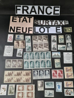 FRANCE VRAC  SURTAXE 20 G  ETAT NEUF,DECOLLES,ANCIENS +MODERNES,GRANDS , MINT,OLDER + MOD LARGE OFF PAPER CHARITY STAMPS - Lots & Kiloware (max. 999 Stück)