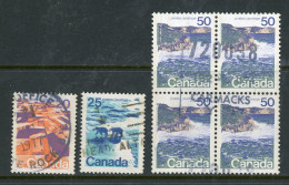 Canada USED 1972-77 Landscape Definitives - Used Stamps