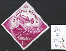 MONACO 574 ** Côte 2.20 € - Cars