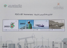 Oman 2022, PDOs 85th Anniversary, MNH S/S - Oman