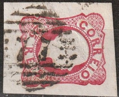 Marcofilia, Carimbos Numéricos Barras - 77 COIMBRA -|- Grau De Raridade * - 1853 - 1ª Reforma - Postmark Collection