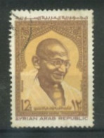 SYRIA - 1969, BIRTH CENTENARY OF MAHATMA GANDHI STAMP, SG # 1052, USED. - Syrie