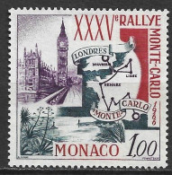 MONACO 689 ** Côte 1.60 € - Cars