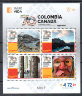 Colombia 2023 ** Celebrating 70 Years Of Diplomatic Relations With Canada: 1953 – 2023.” - Colombia