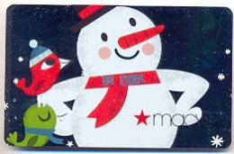 Macy's, U.S.A., Carte Cadeau Pour Collection, Sans Valeur # Macys-116 - Cartes De Fidélité Et Cadeau