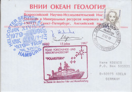 Germany Polarstern Russian Institute Oceanology 2 Signatures Ca Polarstern 27.07.1998  (JS162) - Polar Ships & Icebreakers