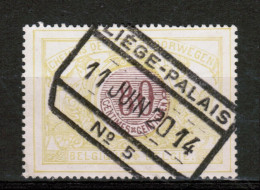 Chemins De Fer TR 39, Obliteration Centrale, LIEGE PALAIS 5 - Used